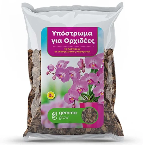 χώμα για ορχιδέες gemma